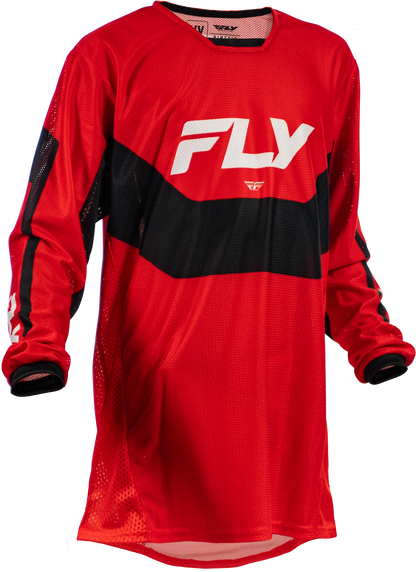 Yth Kinetic Mesh Jersey Red/Black/White Ym