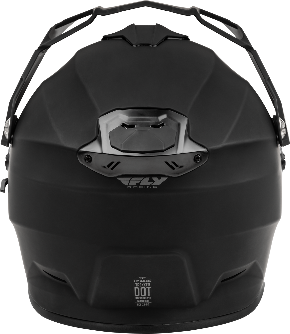 Trekker Cw Solid Helmet Dual Shld Matte Black Sm
