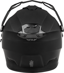 Trekker Cw Solid Helmet Dual Shld Matte Black 2x