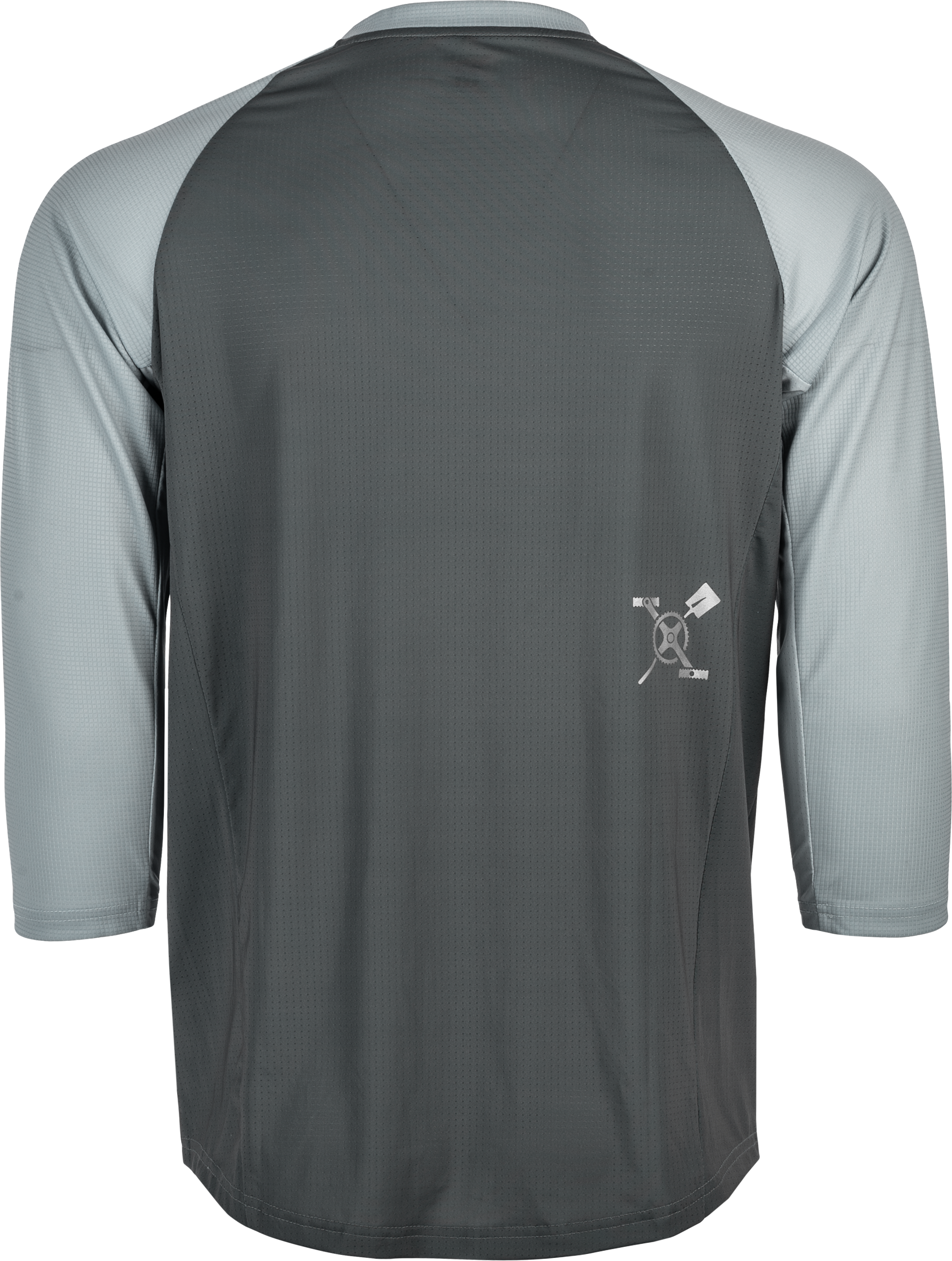 Ripa 3/4 Sleeve Jersey Grey/Light Grey Md