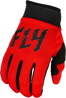 Youth F 16 Gloves Red/Black Yxs