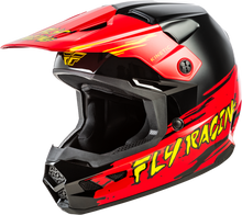Youth Kinetic Surge Helmet Black/Red/Yellow Ys