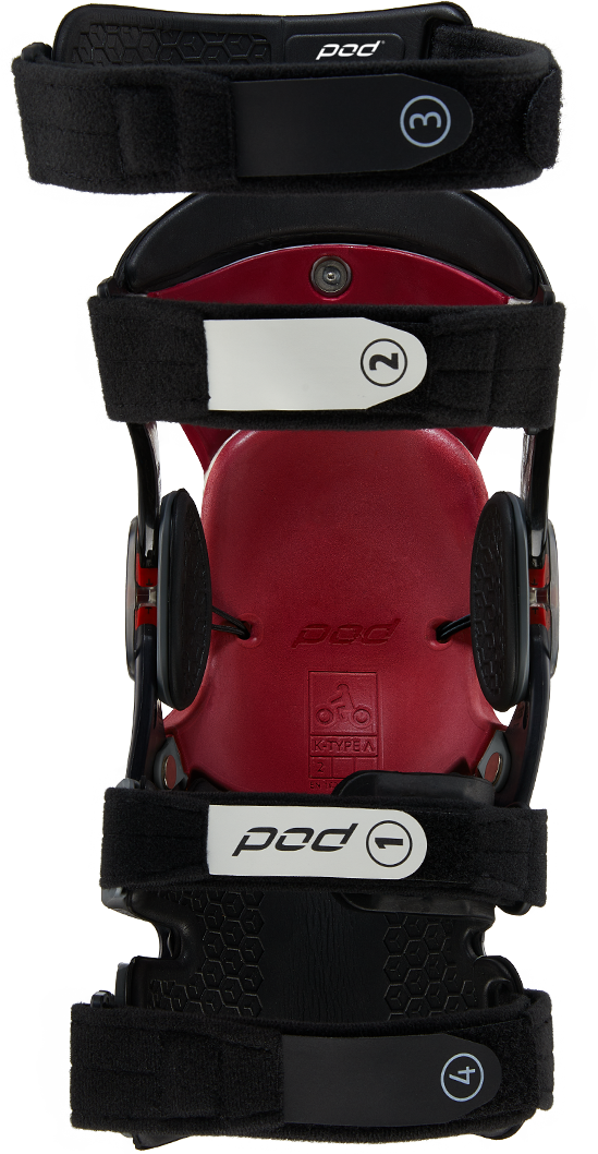 K8 3.0 Knee Brace Carbon (Lt) Carbon/Graphite Lg