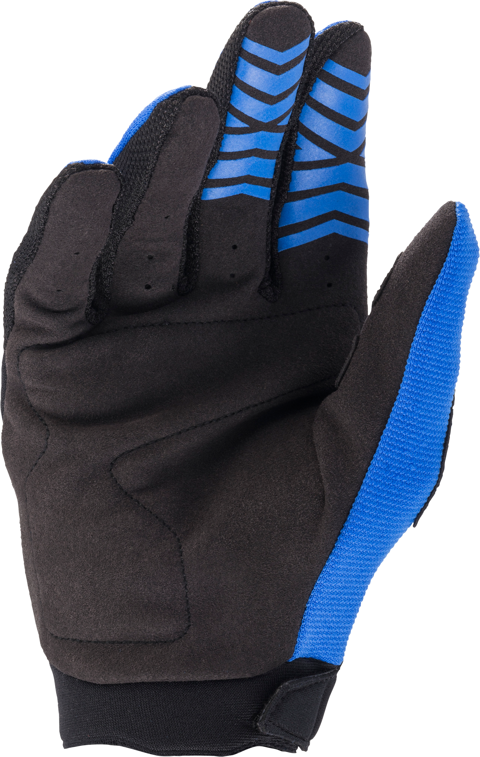 Youth & Kids Full Bore Gloves Blue/Black Y3xs