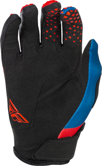 Youth Kinetic Gloves Red/White/Blue Yl