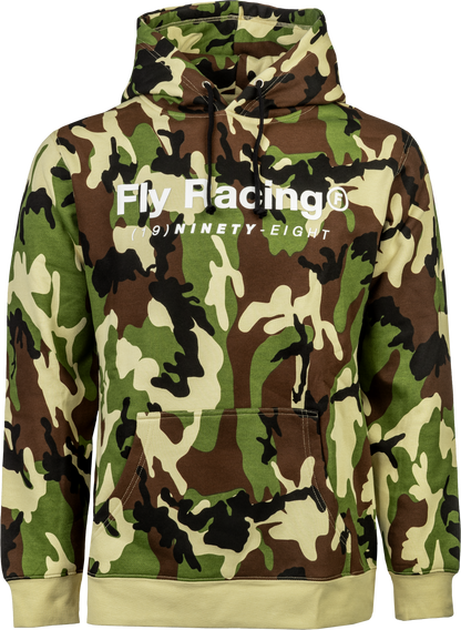 Fly Trademark Hoodie Army Camo Lg