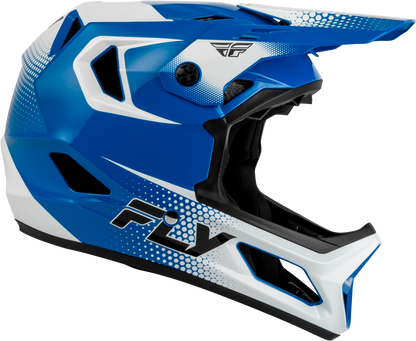 Yth Rayce Sonar Bicycle Hlmt Blue/White/Black Yl