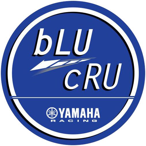 Blu Cru Decal 12"