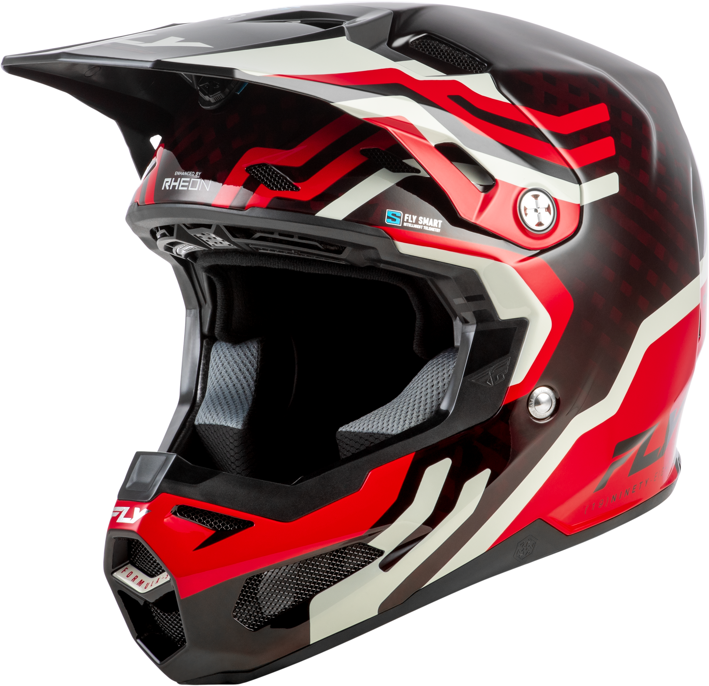 Yth Formula S Carbon Byte Hlmt Red Carbon/Red/Grey Yl