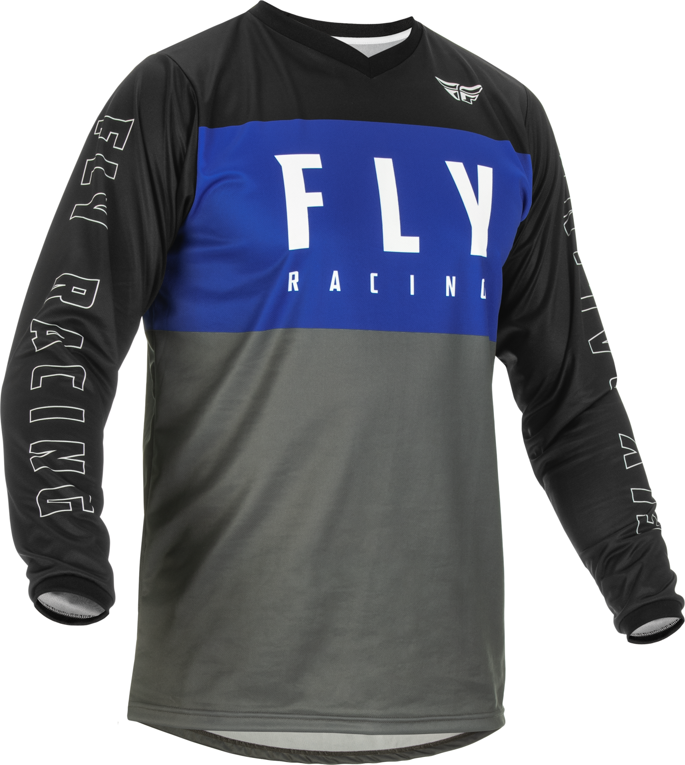 F 16 Jersey Blue/Grey/Black Md