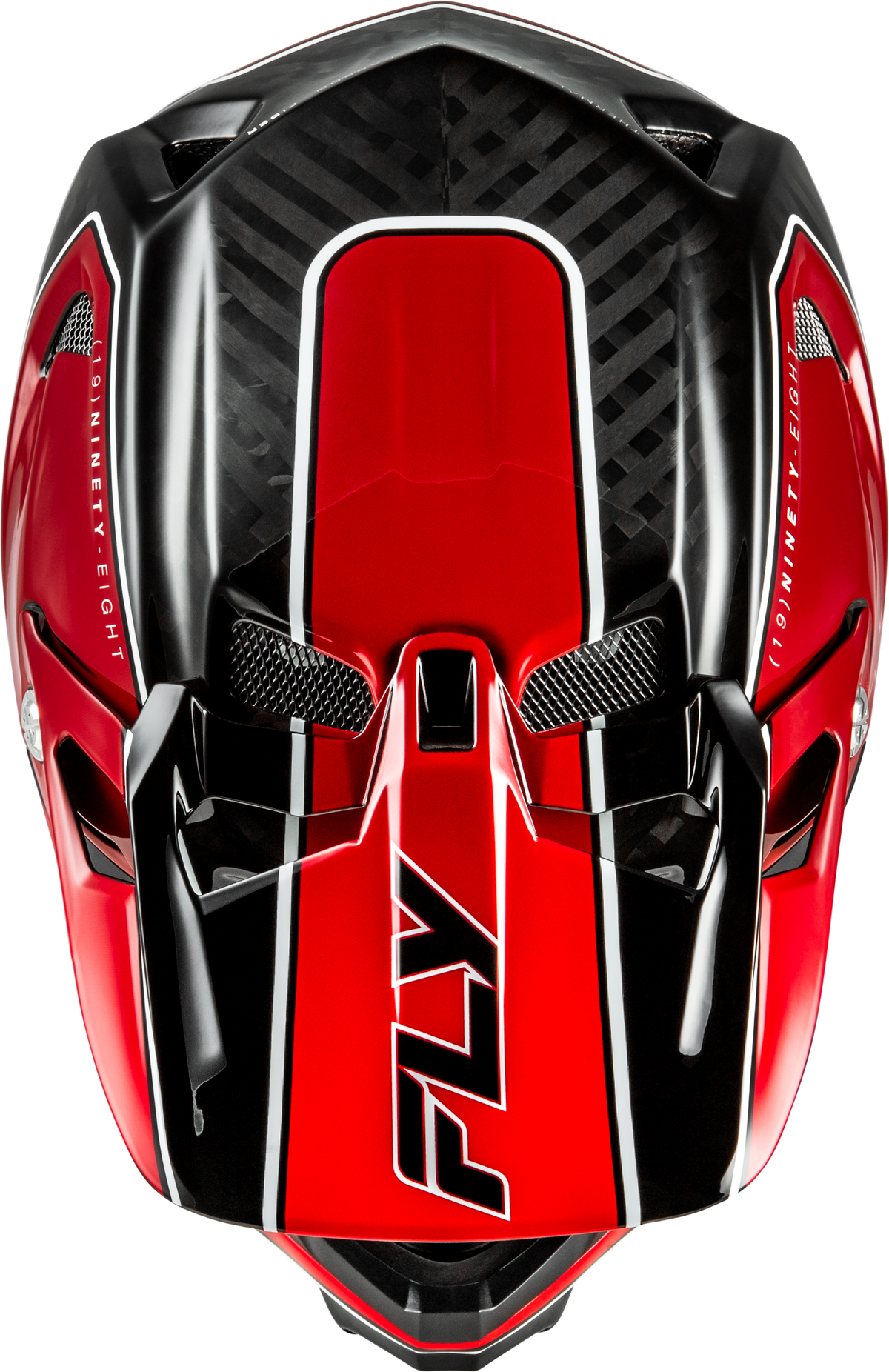 Yth Werx R Flow Carbon Hlmt Black Carbon/Red Yl