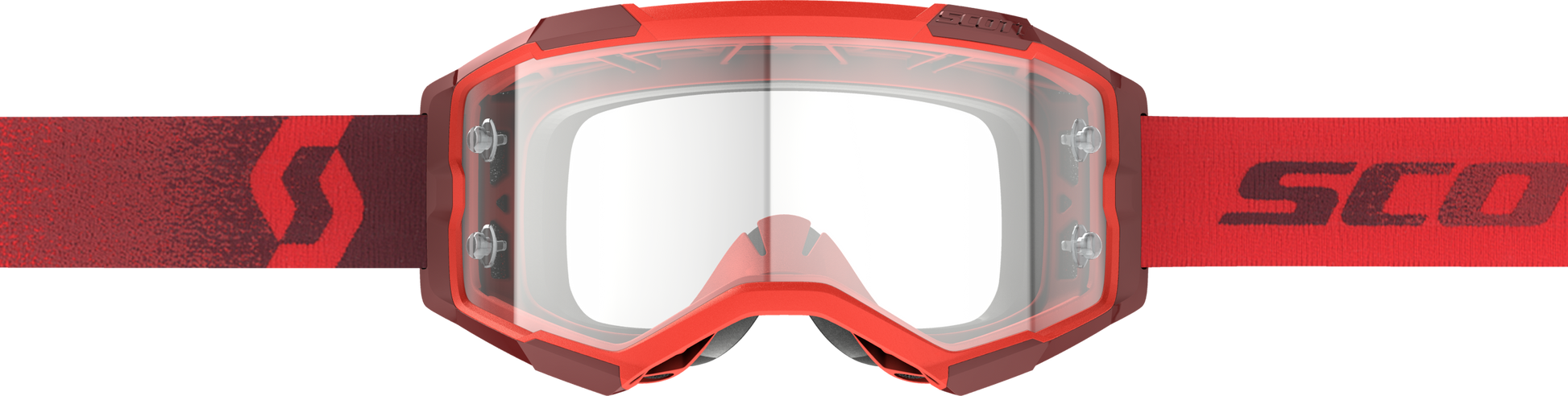 Fury Goggle Red Clear Works