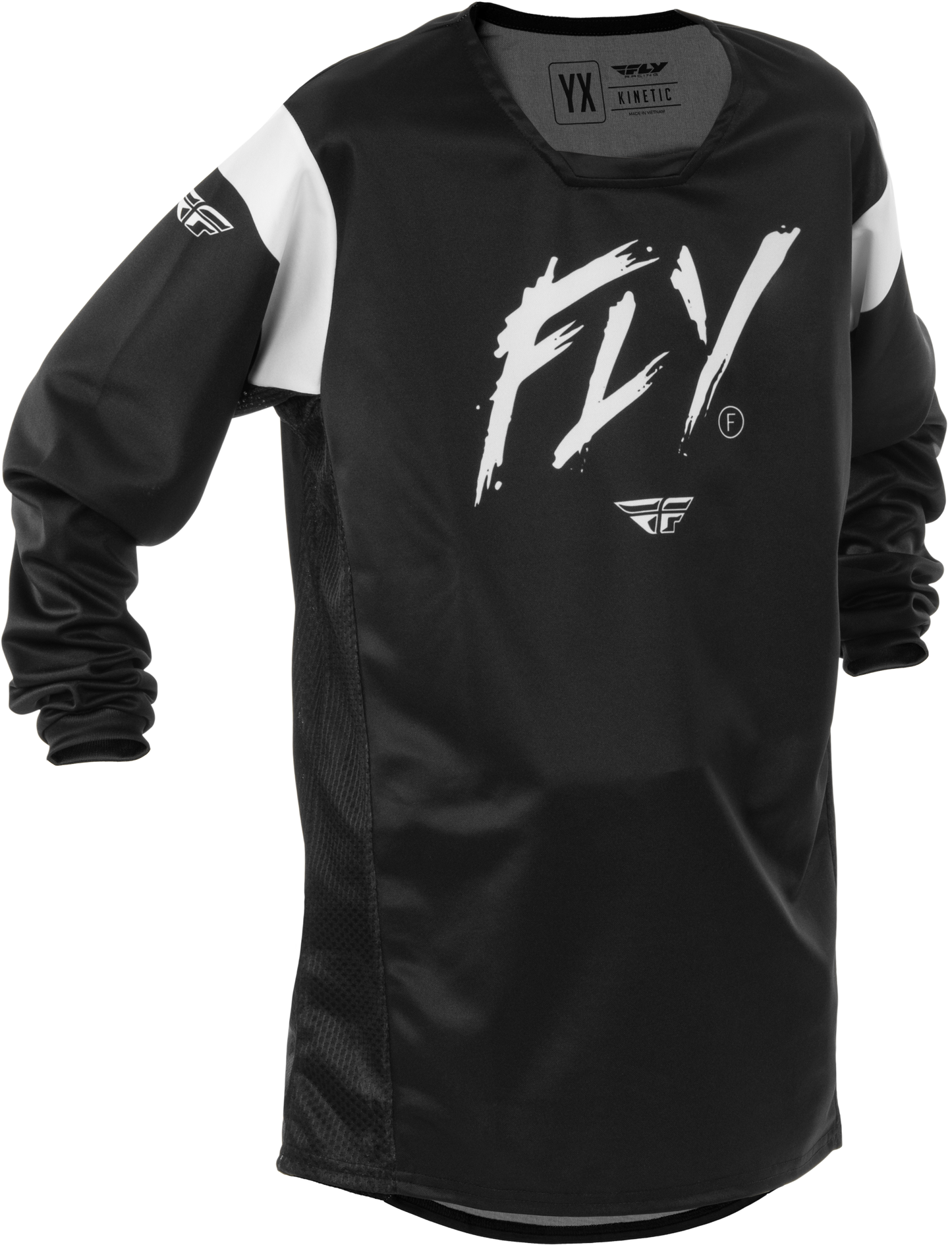 Youth Kinetic Stoke Jersey Black/White Yxl