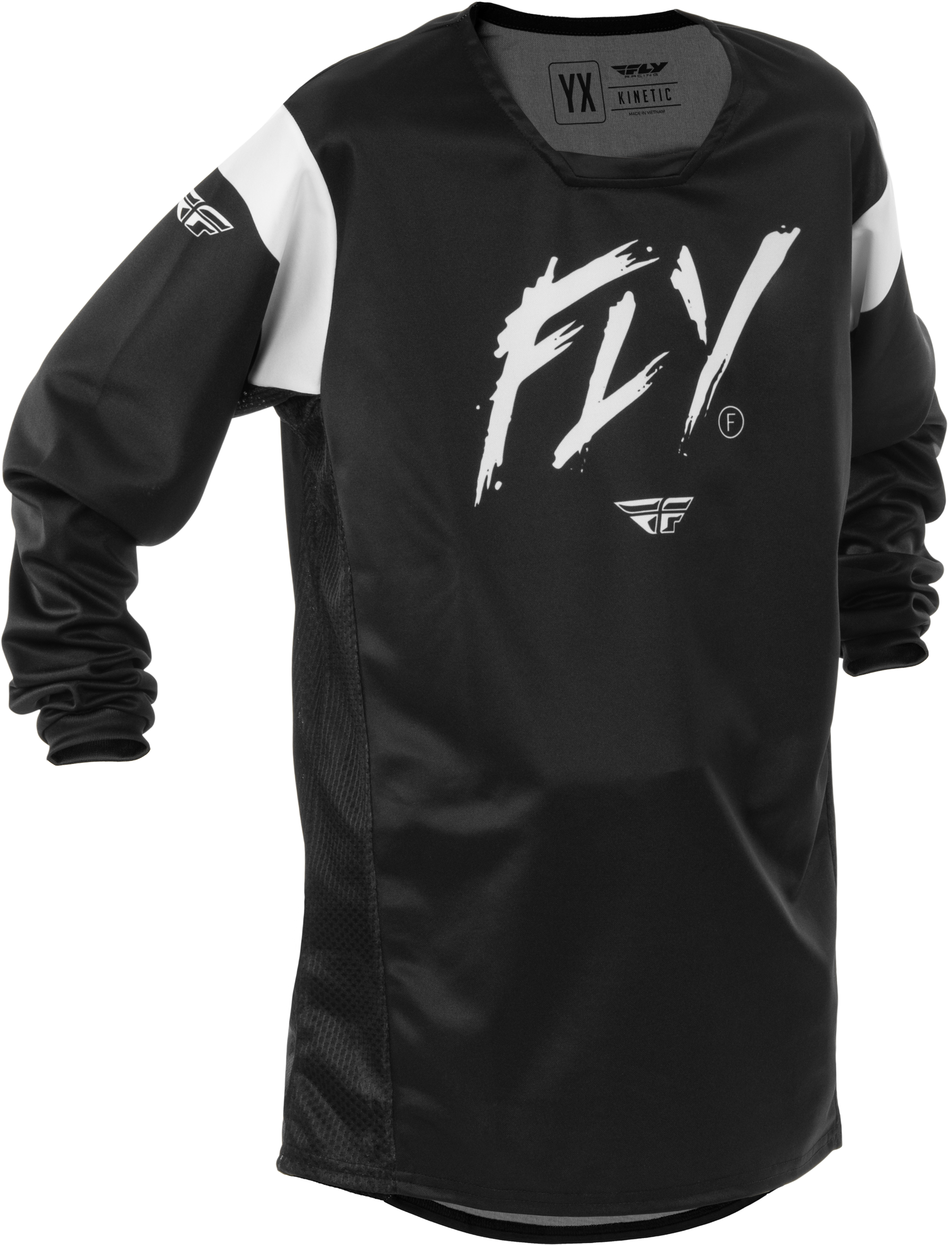 Youth Kinetic Stoke Jersey Black/White Yl