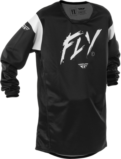 Youth Kinetic Stoke Jersey Black/White Yl