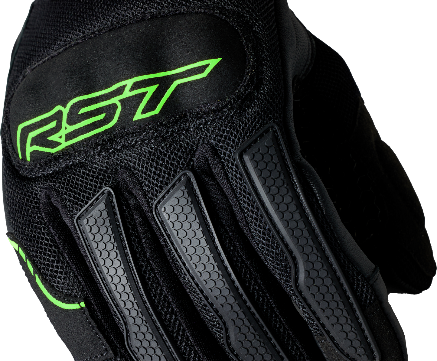 S1 Mesh Ce Glove Black/Neon Green  2xl