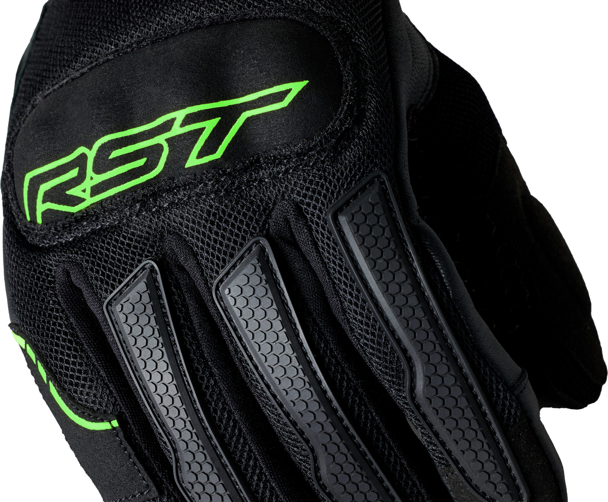 S1 Mesh Ce Glove Black/Neon Green  Xl