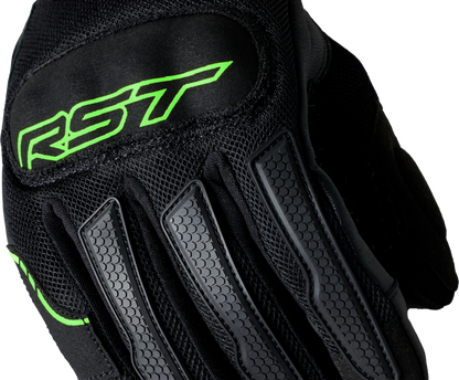 S1 Mesh Ce Glove Black/Neon Green  Md