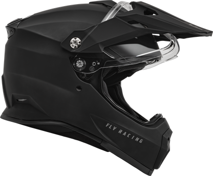 Trekker Solid Helmet Matte Black Xs