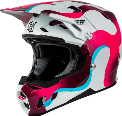 Youth Formula Cc Vibe Helmet White/Pink/Blue Yl