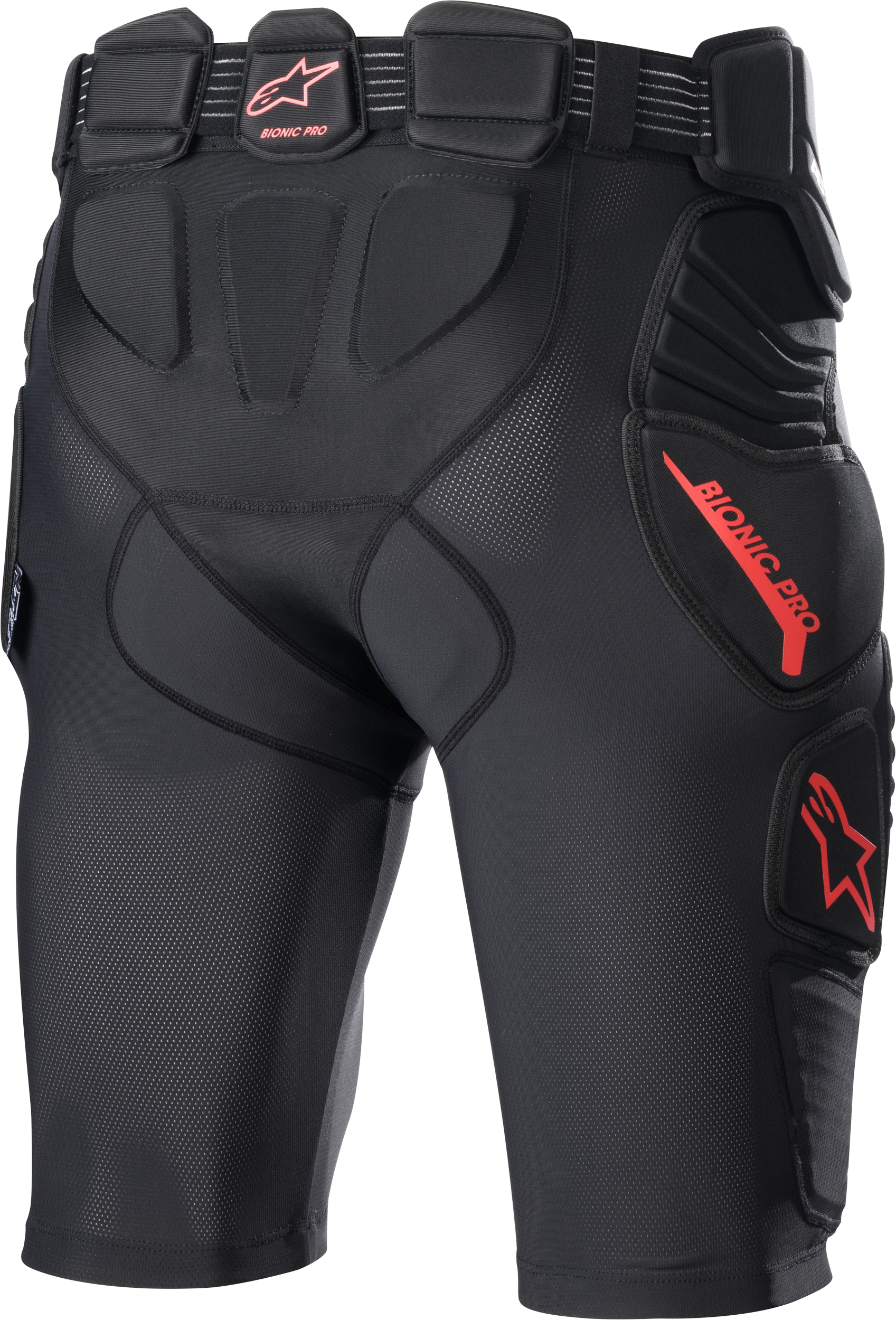 Bionic Pro Protection Shorts Black/Red Sm