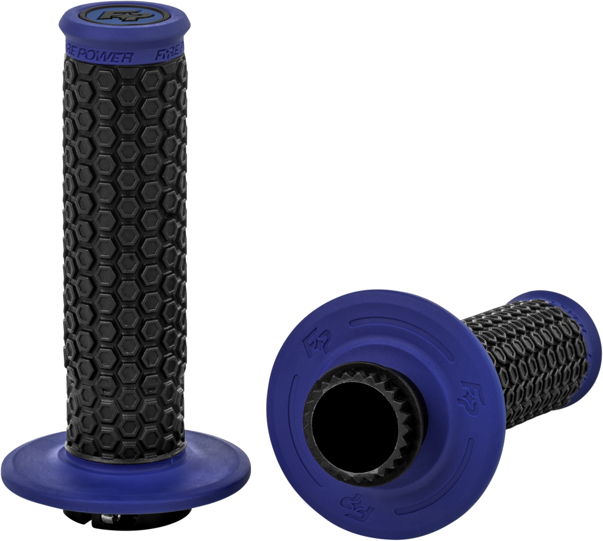 Pilot Mx Lock On Grips Blue