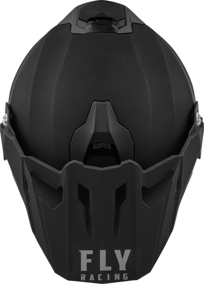Trekker Solid Helmet Matte Black Md