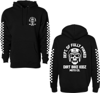 FULLY PINNED HOODIE BLACK SM