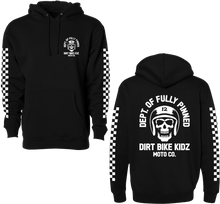 Fully Pinned Youth Hoodie Black Yx