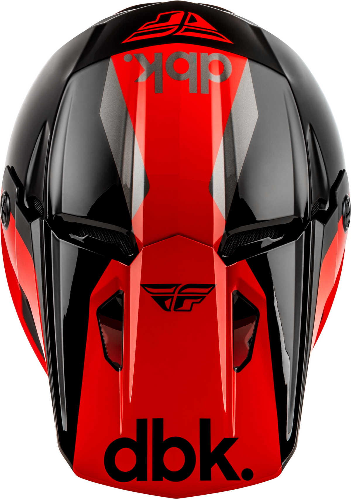Kinetic Dbk Helmet Black/Red/Grey 2x