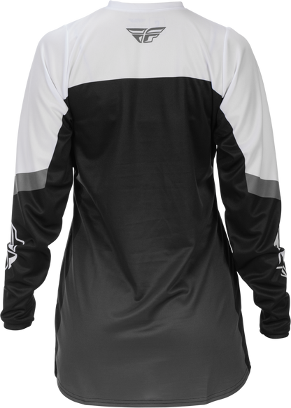 Women's F 16 Jersey Grey/Black/White Md