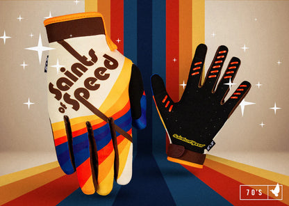 Saints of Speed 70's Rad Gloves