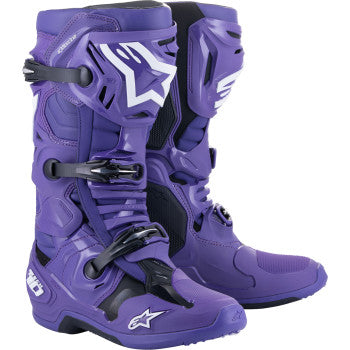 Alpinestars Tech 10 Motocross Boots - Purple/Black